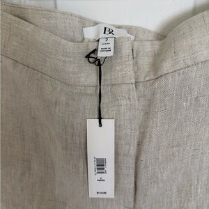 NWT Banana Republic cropped linen pants